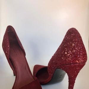 Coach 6B D’Orsay pumps Burgundy